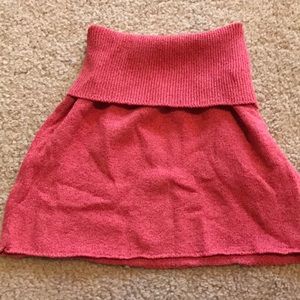 Red ballet skirt